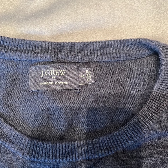J. Crew Factory navy, crewneck sweater - Picture 3 of 4